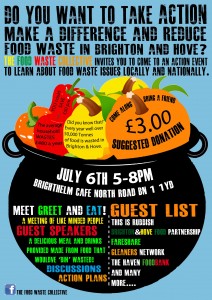 food waste collective event poster